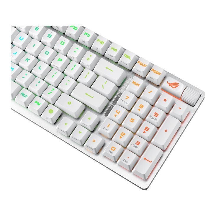 Asus ROG Strix Scope II 96 RX Gaming Wireless Keyboard White UK Asus ROG Strix Scope II 96 RX Gaming Wireless Keyboard White UK