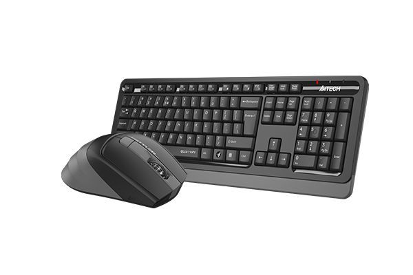 A4-Tech FGS1035Q Wireless Keyboard Combo Grey US A4-Tech FGS1035Q Wireless Keyboard Combo Grey US