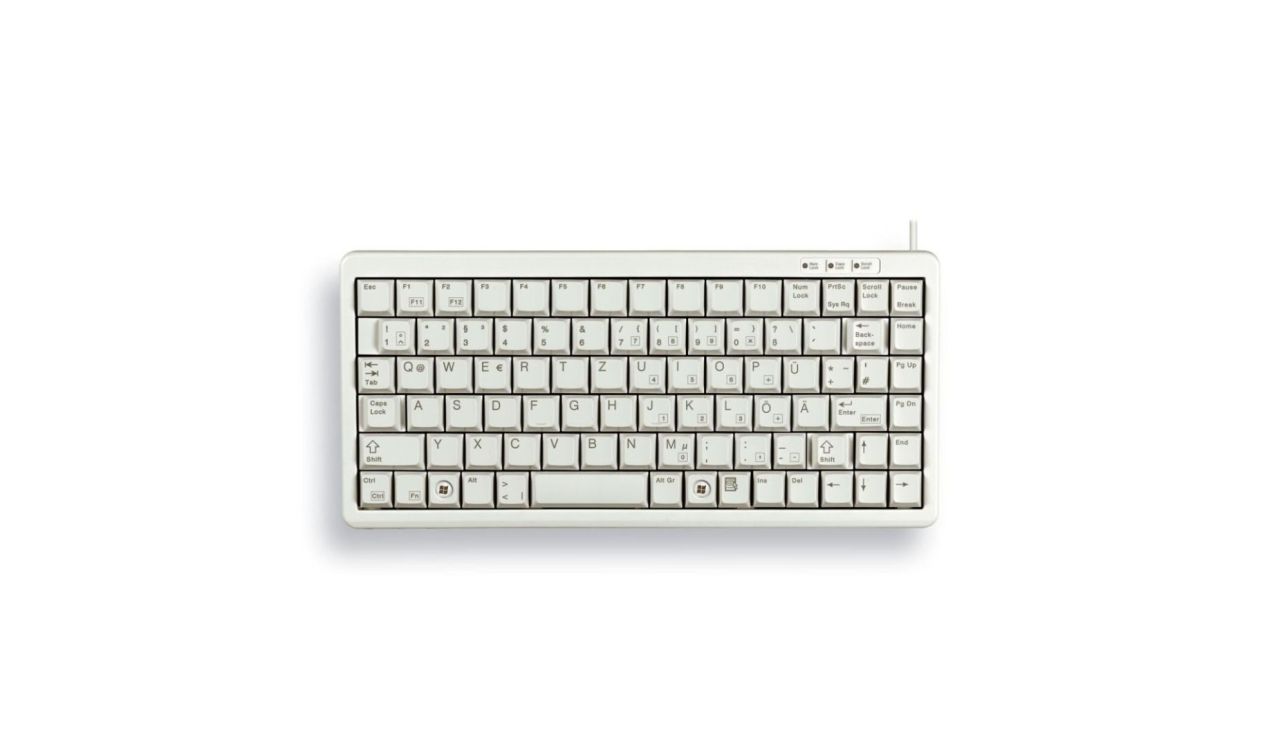 Cherry G84-4100 Compact Keyboard Light Grey US Cherry G84-4100 Compact Keyboard Light Grey US