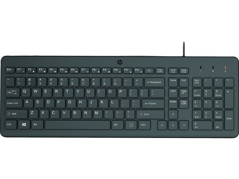 HP 150 Wired Keyboard Black HU HP 150 Wired Keyboard Black HU