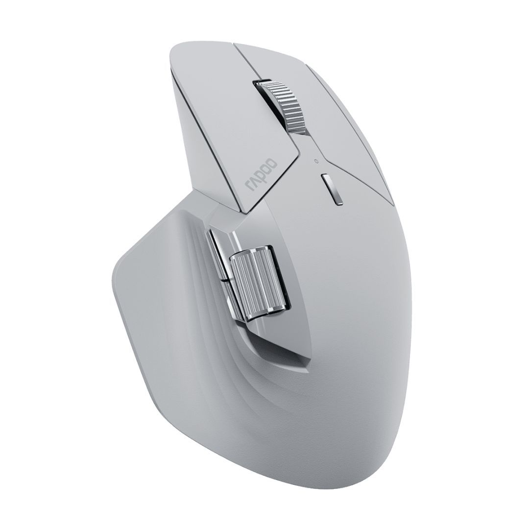 Rapoo MT760L Wireless Bluetooth Multi-Mode Mouse Light Grey