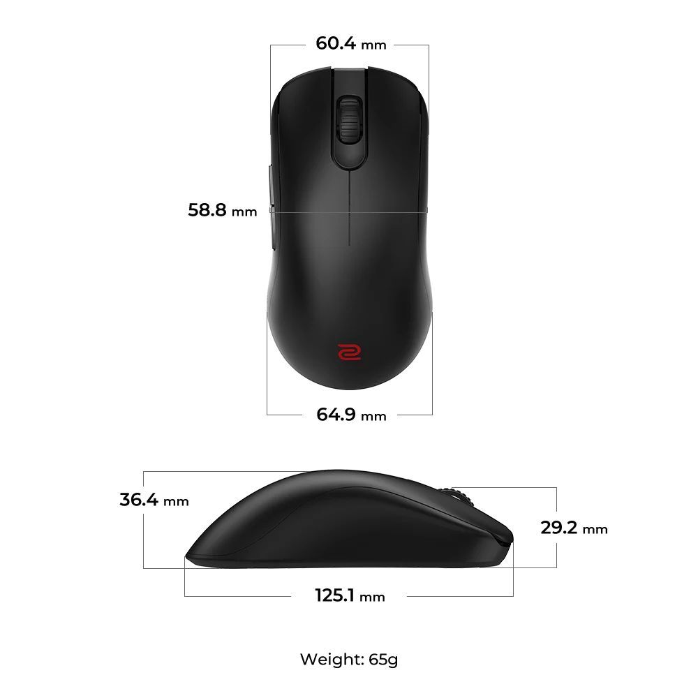 Zowie FK2-DW 4K Gaming Wireless Mouse Black Zowie FK2-DW 4K Gaming Wireless Mouse Black