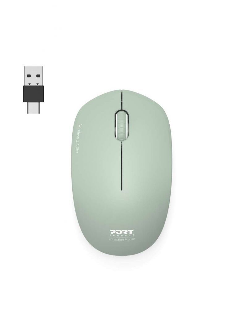 Port Designs Connect Wireless mouse Olive Port Designs Connect Wireless mouse Olive