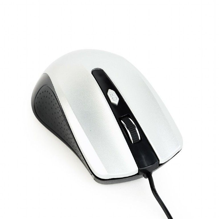 Gembird MUS-4B-01-BS Optical mouse Black/Silver Gembird MUS-4B-01-BS Optical mouse Black/Silver