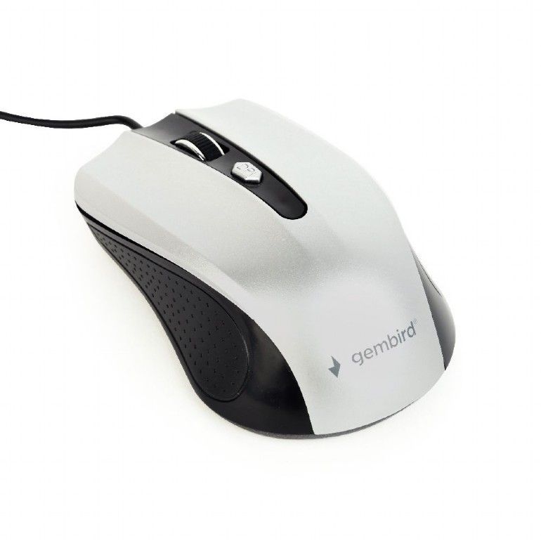 Gembird MUS-4B-01-BS Optical mouse Black/Silver Gembird MUS-4B-01-BS Optical mouse Black/Silver