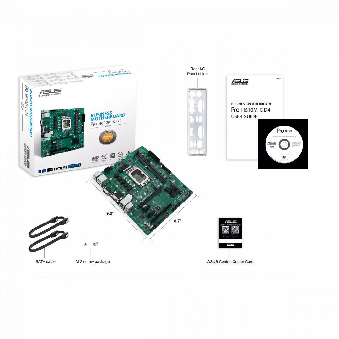 Asus PRO H610M-C D4-CSM Asus PRO H610M-C D4-CSM