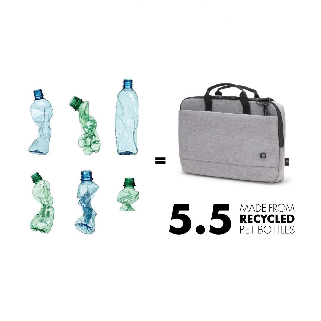 Dicota Laptop Case Slim Eco Motion 15,6" Light Grey Dicota Laptop Case Slim Eco Motion 15,6" Light Grey