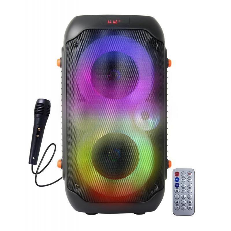 Esperanza Singer Bluetooth RGB Karaoke Speaker Black Esperanza Singer Bluetooth RGB Karaoke Speaker Black