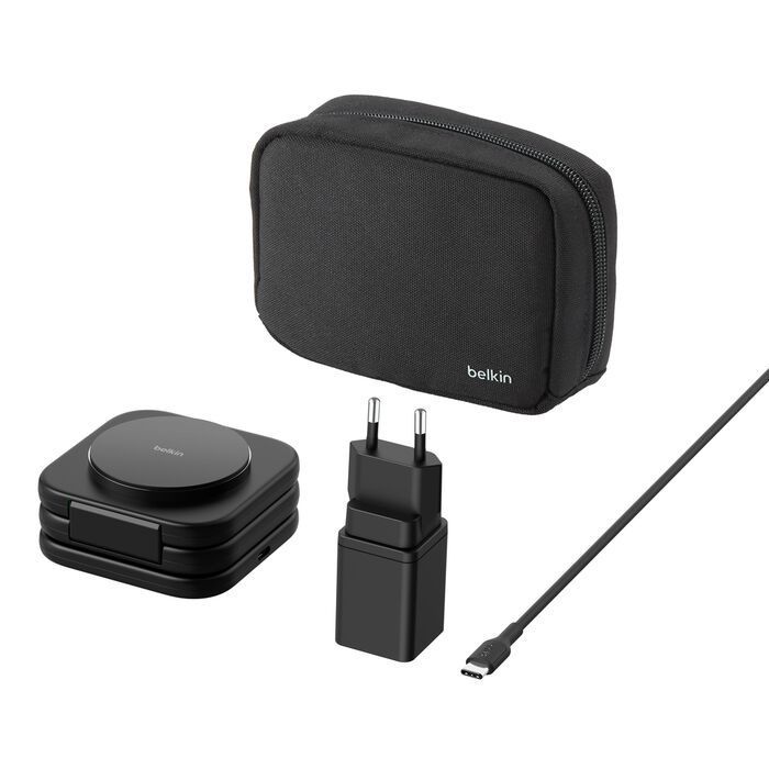 Belkin Boost Charge PRO Qi2 3in1 Wireless Charger Black Belkin Boost Charge PRO Qi2 3in1 Wireless Charger Black