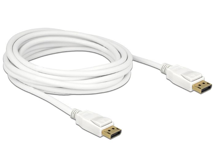 DeLock Cable Displayport 1.2 male > Displayport male 4K 5m DeLock Cable Displayport 1.2 male > Displayport male 4K 5m
