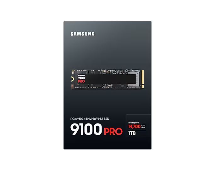Samsung 1TB M.2 2280 NVMe 9100 Pro Samsung 1TB M.2 2280 NVMe 9100 Pro