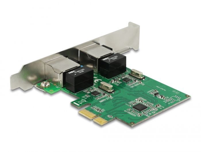 DeLock PCI Express x1 Card 2x RJ45 Gigabit LAN RTL8111 DeLock PCI Express x1 Card 2x RJ45 Gigabit LAN RTL8111