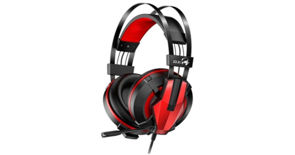 Genius HS-G710V 7.1 Gamer Headset Black/Red Genius HS-G710V 7.1 Gamer Headset Black/Red