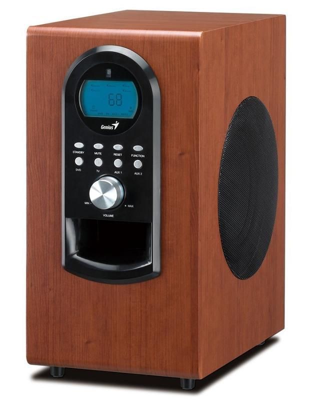 Genius SW-HF5.1 6000 II 5.1 hangszóró Dark Cherry Genius SW-HF5.1 6000 II 5.1 hangszóró Dark Cherry