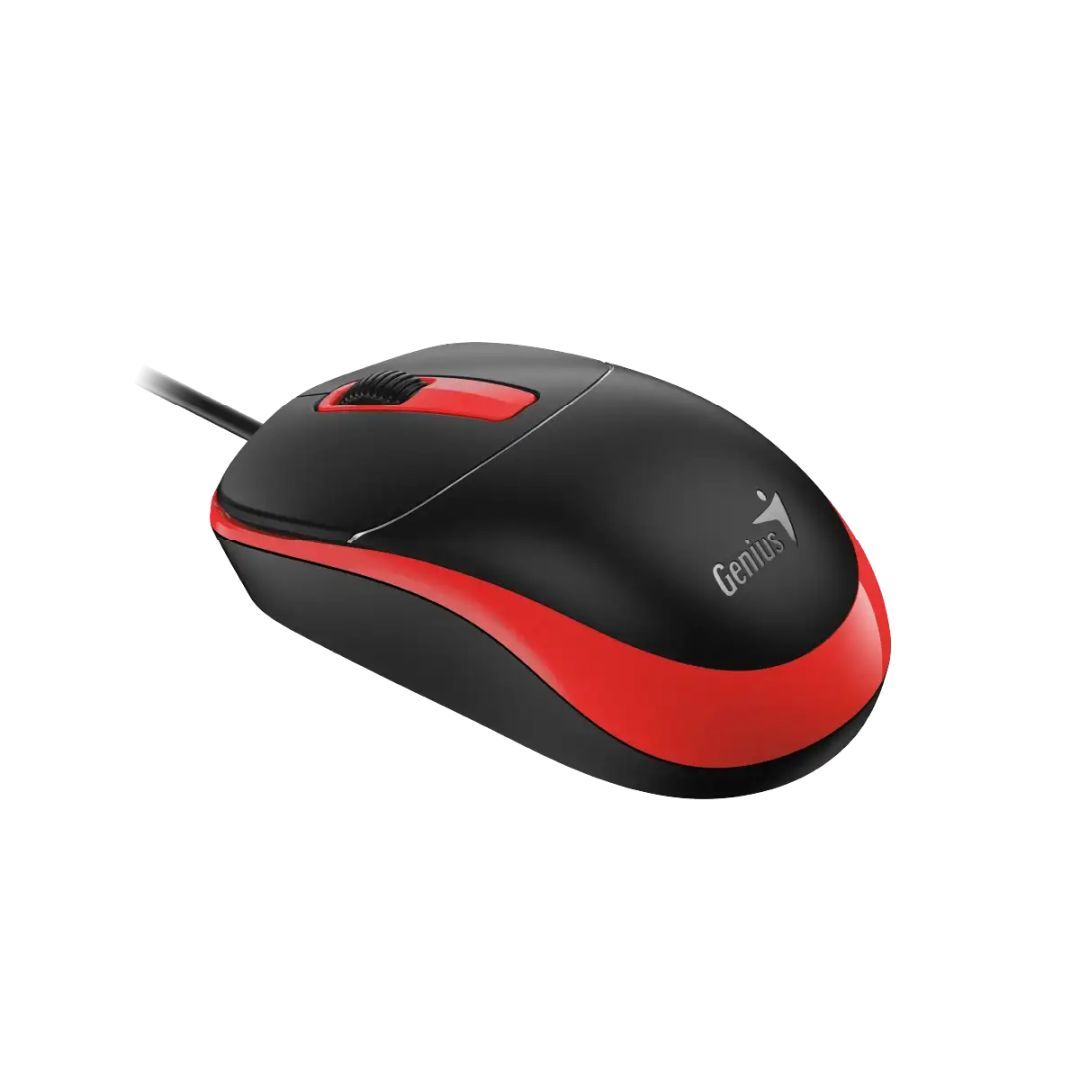 Genius DX-123 Wired Mouse Black/Red