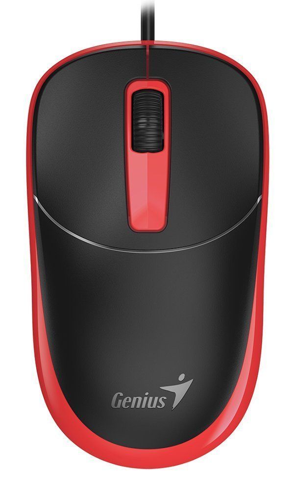Genius DX-123 Wired Mouse Black/Red