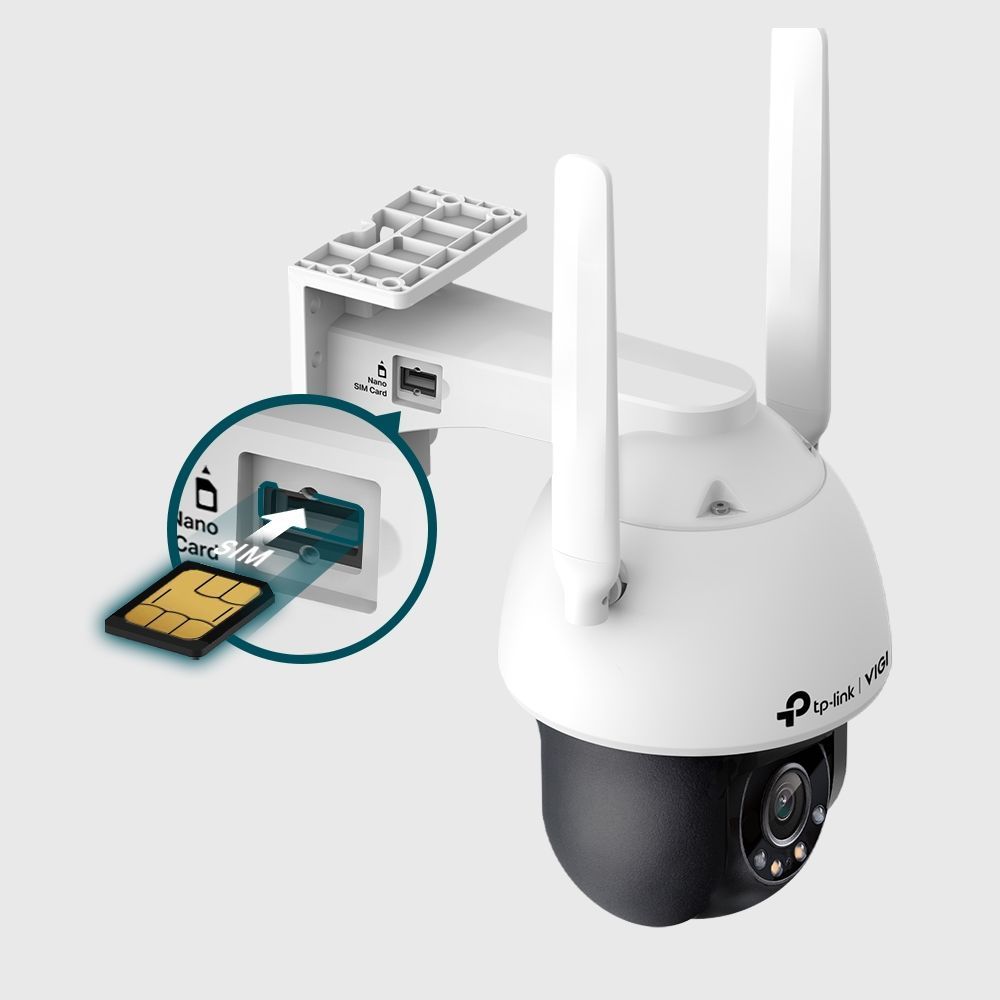 TP-Link VIGI C540-4G (4mm) 4MP Outdoor Full-Color Pan Tilt Network Camera TP-Link VIGI C540-4G (4mm) 4MP Outdoor Full-Color Pan Tilt Network Camera