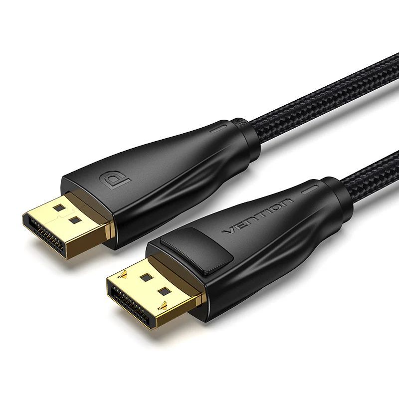 Vention Displayport/M to Displayport/M cable 1,5m Black Vention Displayport/M to Displayport/M cable 1,5m Black