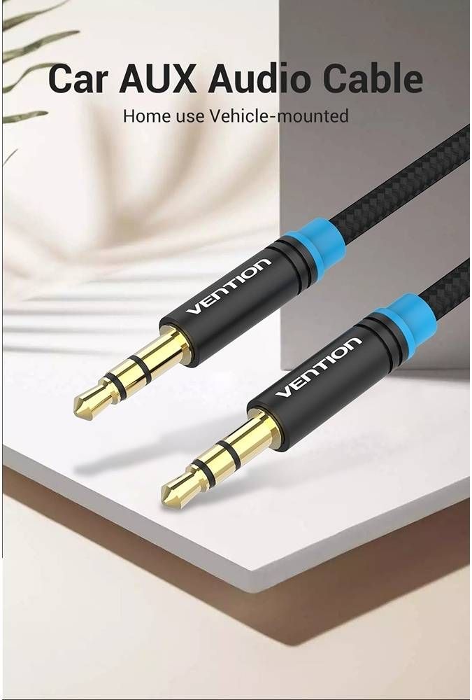 Vention Audio 3.5mm jack/M to 3.5mm jack/M cable 3m Black Vention Audio 3.5mm jack/M to 3.5mm jack/M cable 3m Black