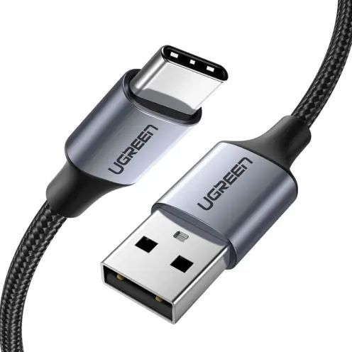 UGREEN USB-A to USB-C male/male cable 1m Black UGREEN USB-A to USB-C male/male cable 1m Black