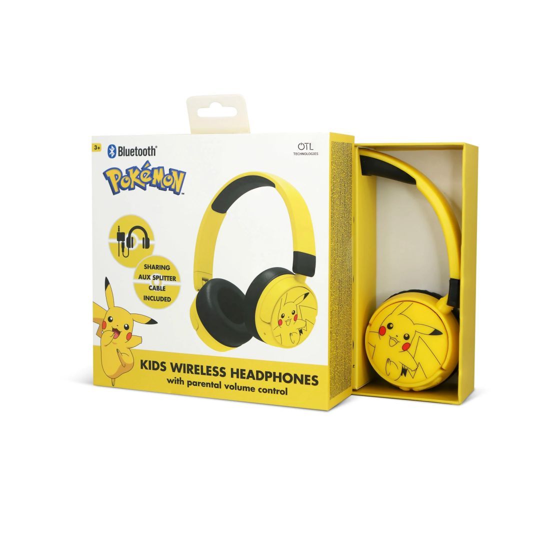 OTL Technologies Pokémon Pikachu Kids Bluetooth Headset Yellow OTL Technologies Pokémon Pikachu Kids Bluetooth Headset Yellow