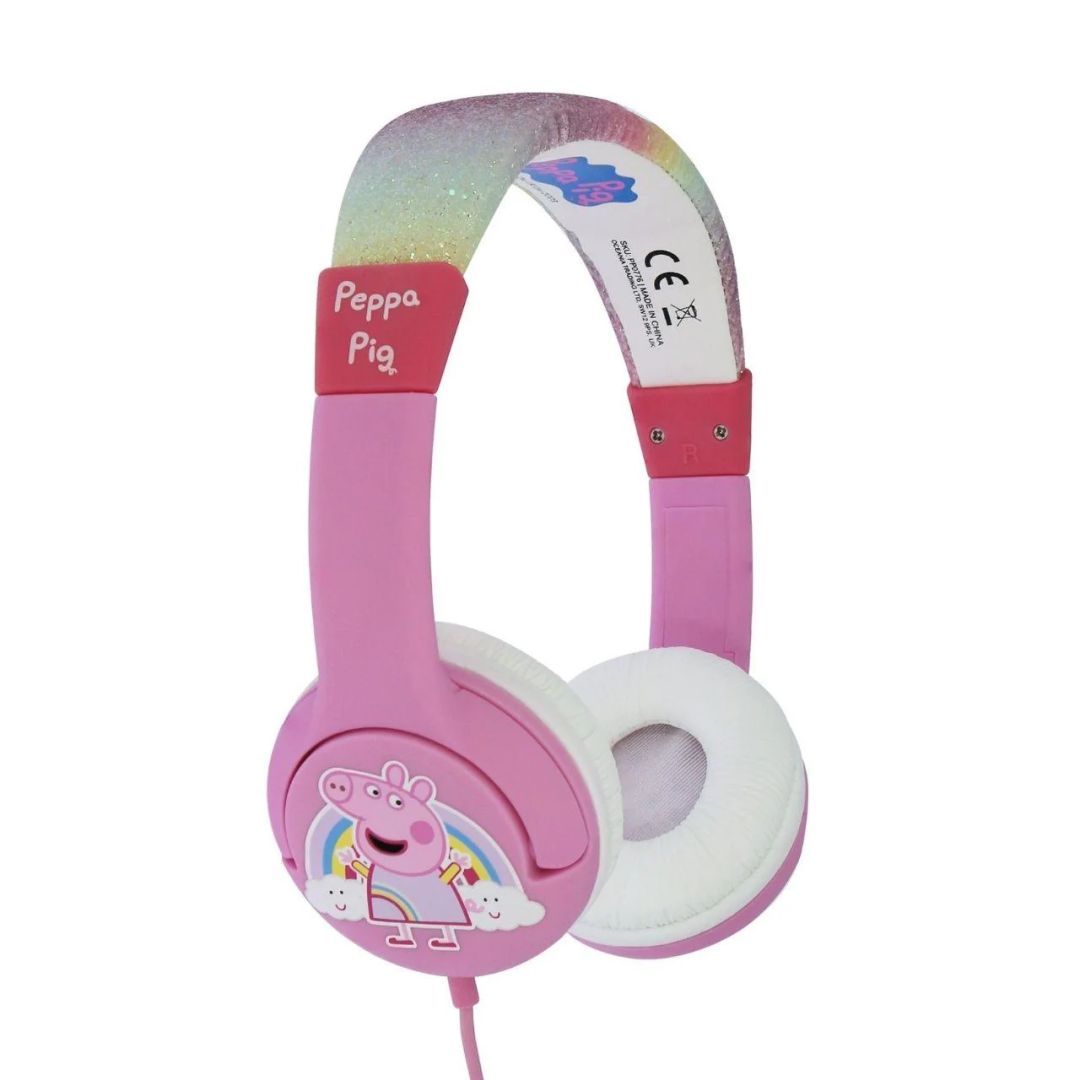 OTL Technologies Peppa Pig Rainbow Headphones Pink OTL Technologies Peppa Pig Rainbow Headphones Pink