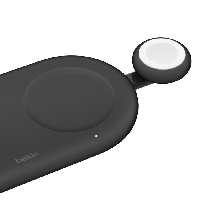 Belkin BoostCharge Portable USB-C Apple Watch Charger Black Belkin BoostCharge Portable USB-C Apple Watch Charger Black