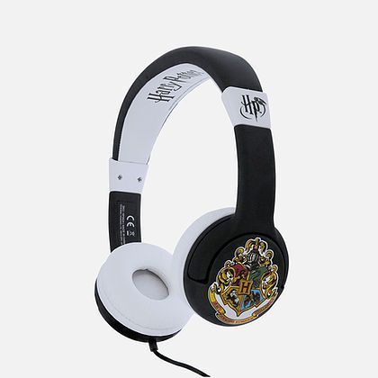 OTL Technologies HP0624 Harry Potter Hogwarts Crest Kids Headphones Black OTL Technologies HP0624 Harry Potter Hogwarts Crest Kids Headphones Black