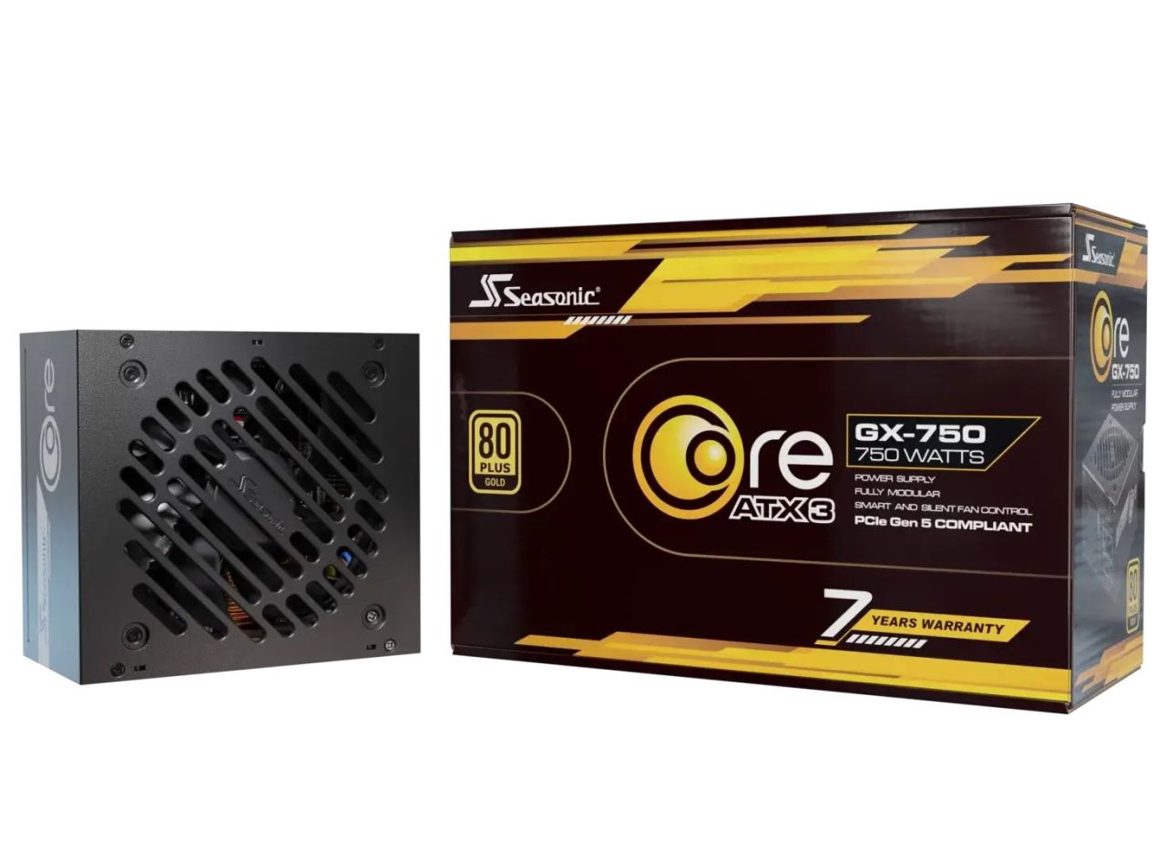Seasonic 750W 80+Gold Core GX (2024)