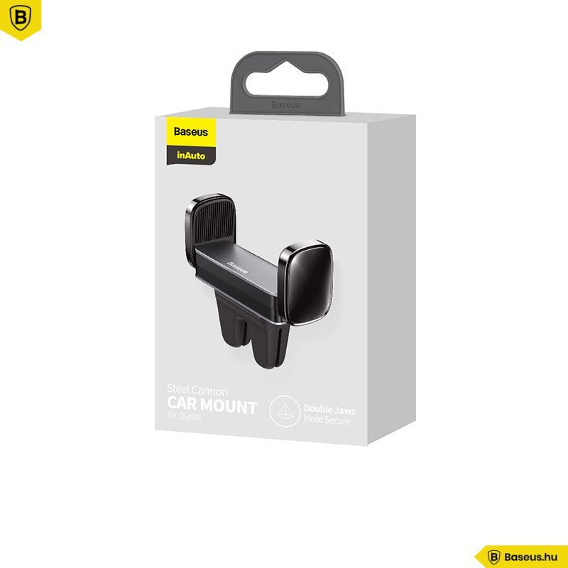 Baseus Steel Cannon Car Mount Black Baseus Steel Cannon Car Mount Black