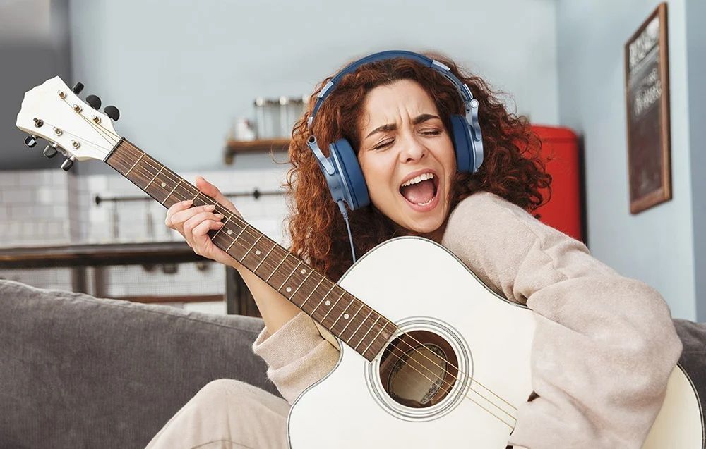 OneOdio Fusion A70 Bluetooth Headset Sky Blue