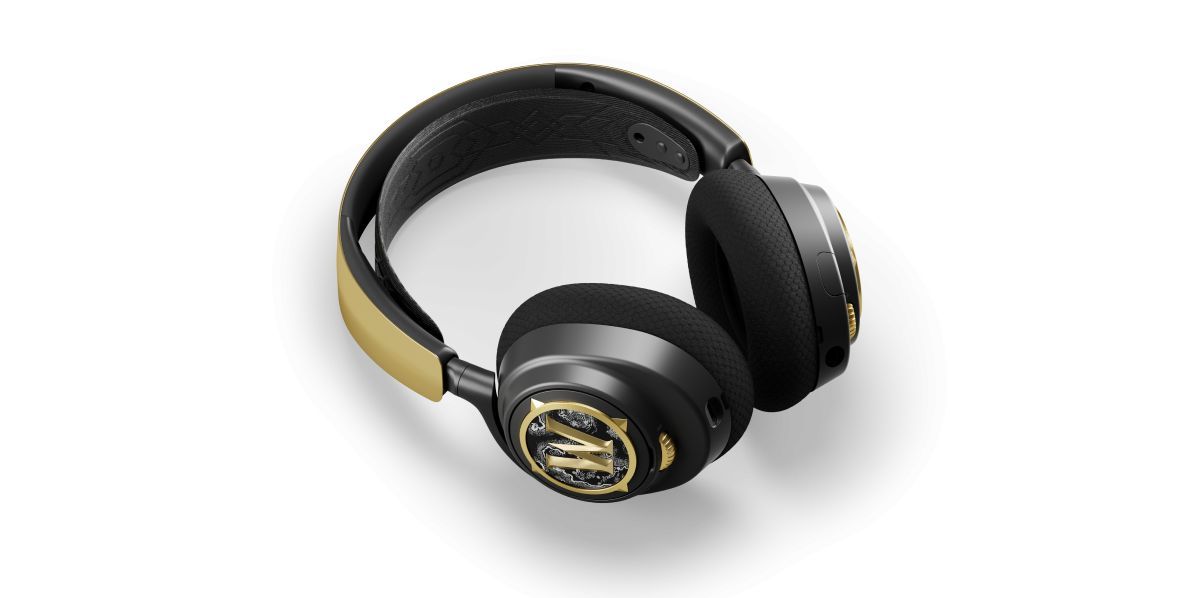 Steelseries Arctis Nova 7 WOW Edition Wireless Bluetooth Gaming Headset Black/Gold Steelseries Arctis Nova 7 WOW Edition Wireless Bluetooth Gaming Headset Black/Gold