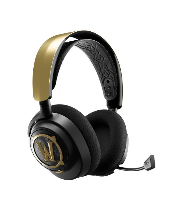 Steelseries Arctis Nova 7 WOW Edition Wireless Bluetooth Gaming Headset Black/Gold Steelseries Arctis Nova 7 WOW Edition Wireless Bluetooth Gaming Headset Black/Gold