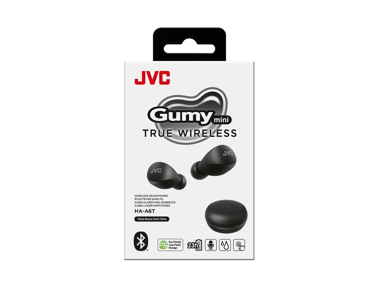 JVC HA-A6TB True Wireless Bluetooth Headset Black JVC HA-A6TB True Wireless Bluetooth Headset Black