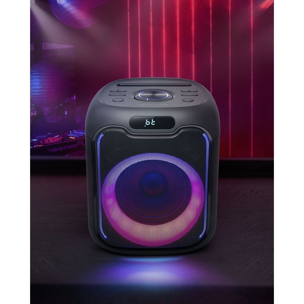 Muse M-1803 DJ Bluetooth Party Box Speaker Black Muse M-1803 DJ Bluetooth Party Box Speaker Black