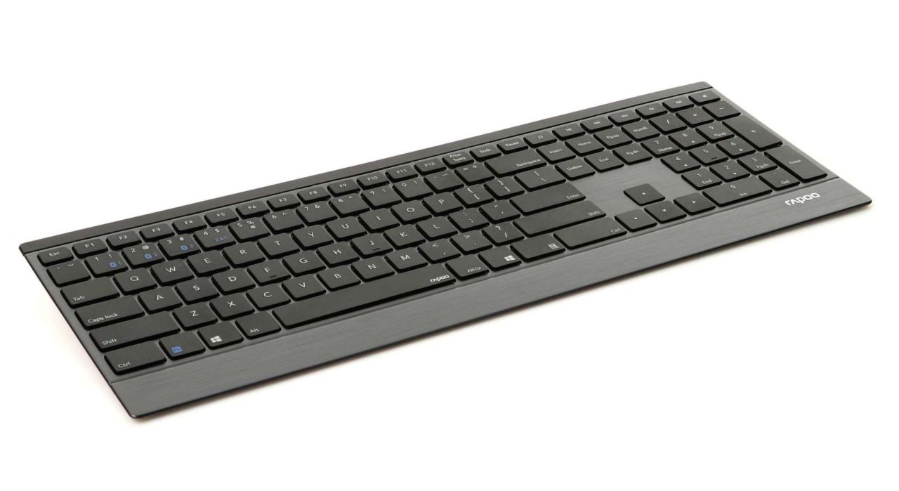 Rapoo E9500M Multi-mode Wireless Ultra-slim Keyboard Black HU Rapoo E9500M Multi-mode Wireless Ultra-slim Keyboard Black HU