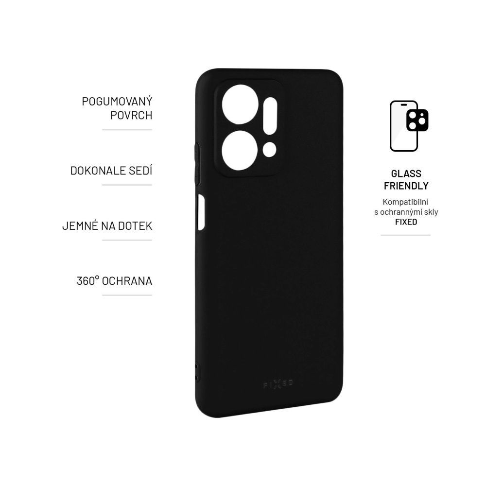 FIXED Story for Honor X7a, black FIXED Story for Honor X7a, black