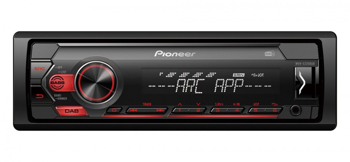 Pioneer MVH-S220DAB Autóhifi fejegység Pioneer MVH-S220DAB Autóhifi fejegység