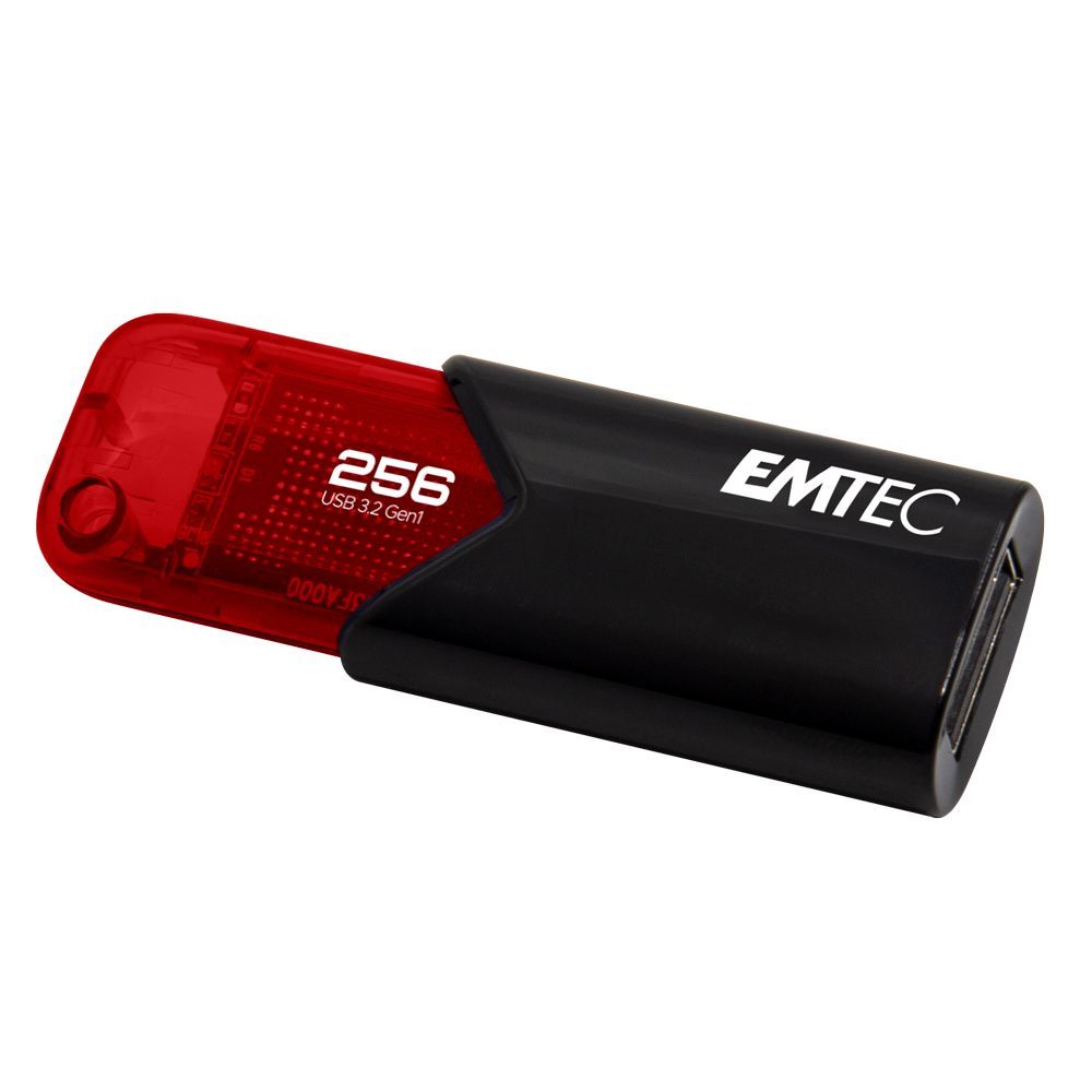 Emtec 256GB B110 USB3.2 Black/Red Emtec 256GB B110 USB3.2 Black/Red