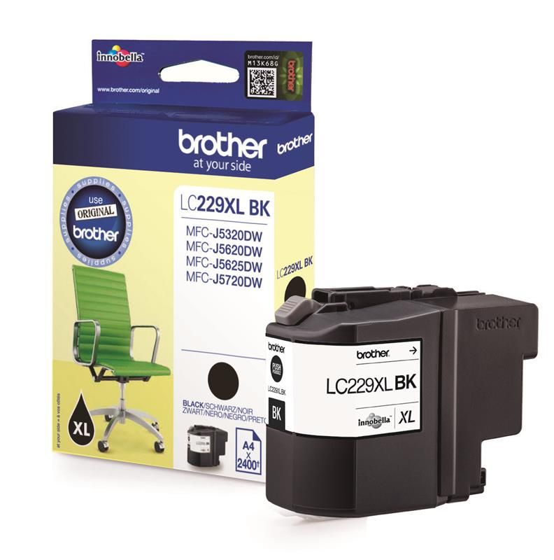 Brother LC-229XLBK Black tintapatron Brother LC-229XLBK Black tintapatron