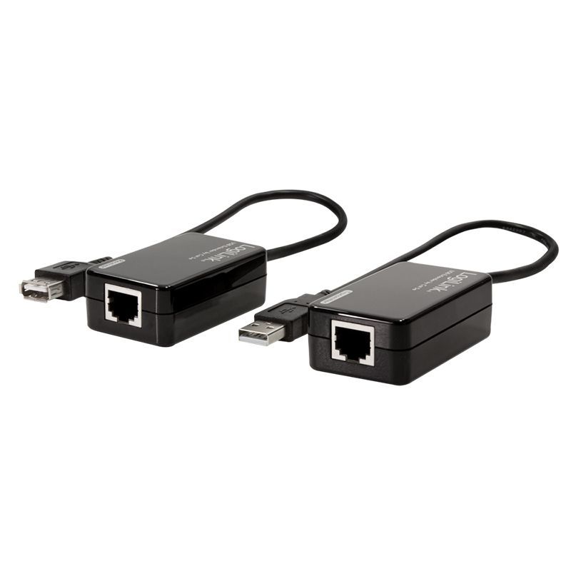 Logilink UA0021D USB2.0 Cat.5 Extender Black Logilink UA0021D USB2.0 Cat.5 Extender Black