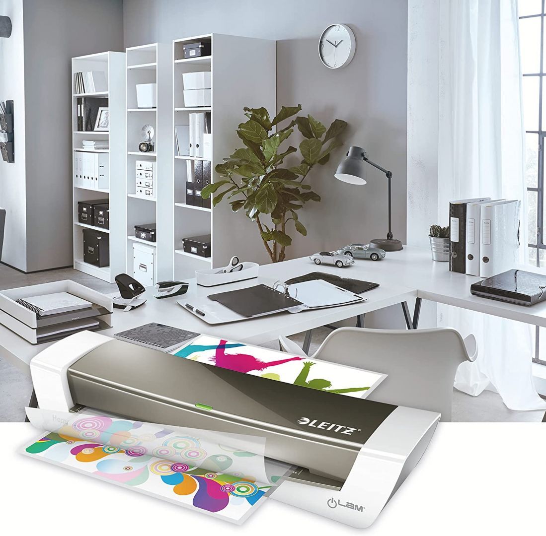 Leitz iLAM Home Office A4 Laminálógép Dark Gray Leitz iLAM Home Office A4 Laminálógép Dark Gray