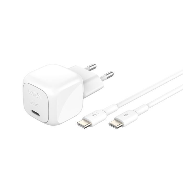 Belkin BoostCharge USB-C Charger 30W White Belkin BoostCharge USB-C Charger 30W White