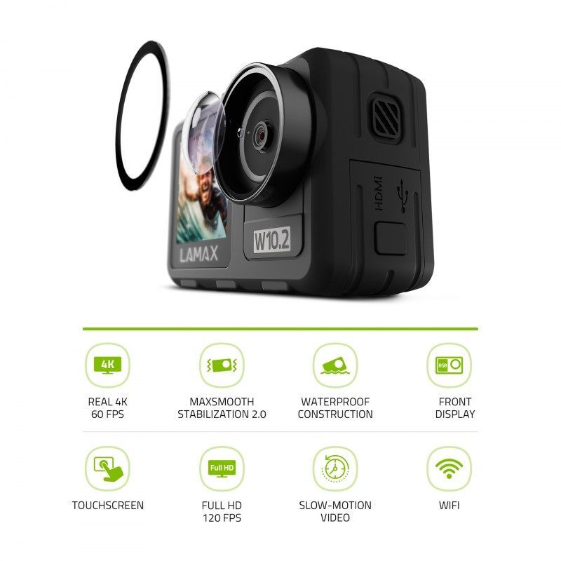 Lamax W10.2 Akciókamera Lamax W10.2 Akciókamera