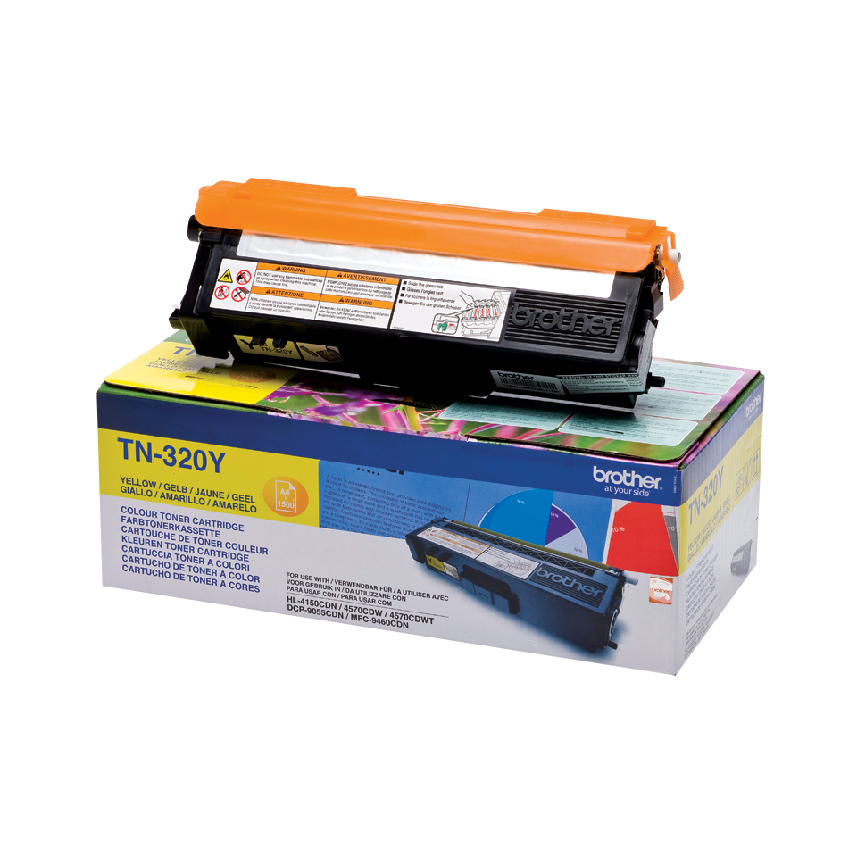 Brother TN-320Y Yellow toner Brother TN-320Y Yellow toner