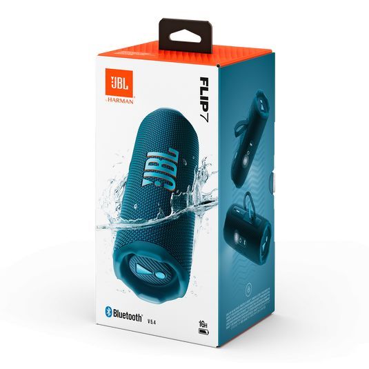 JBL Flip 7 Portable Waterproof Bluetooth Speaker Blue JBL Flip 7 Portable Waterproof Bluetooth Speaker Blue