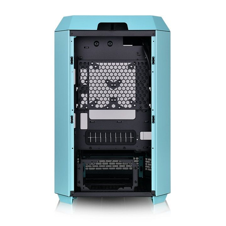Thermaltake The Tower 300 Tempered Glass Turquoise Blue