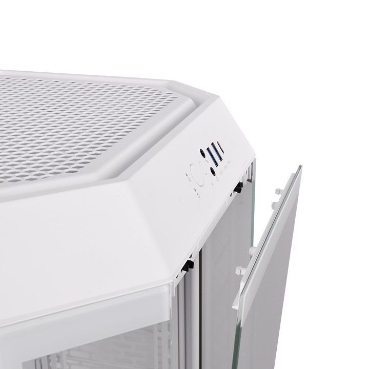 Thermaltake The Tower 300 Tempered Glass Swon White