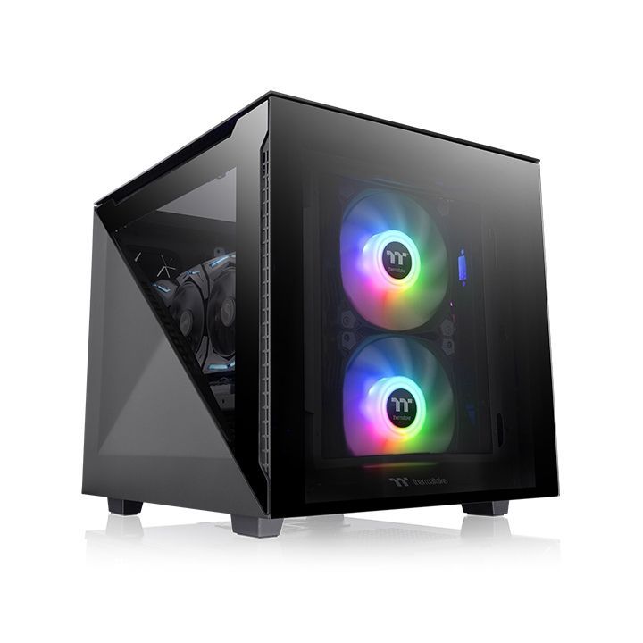 Thermaltake Divider 200 TG Micro Chassis Tempered Glass Black Thermaltake Divider 200 TG Micro Chassis Tempered Glass Black