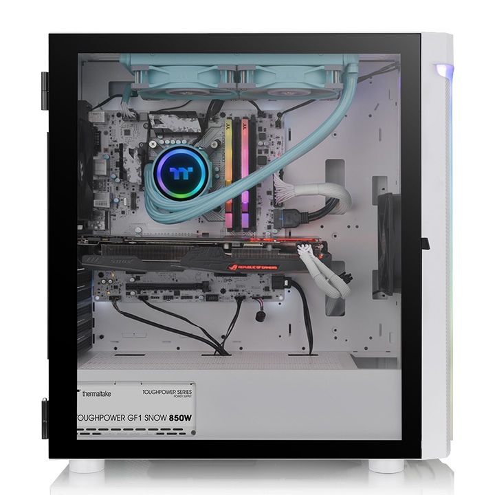 Thermaltake H590 TG Snow ARGB Tempered Glass White Thermaltake H590 TG Snow ARGB Tempered Glass White